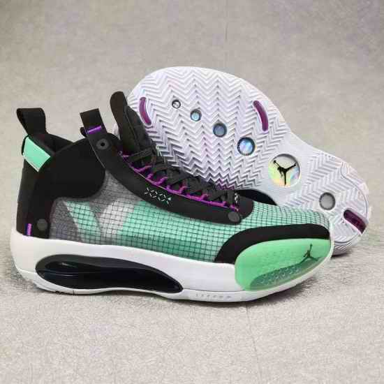 Air Jordan XXXIV Men Basketball Sneakers Ice Green